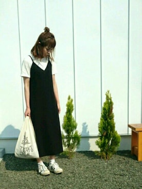 「トゥデイズスペシャル」｜minakoさん（レディース・160cm）の夏コーディネート