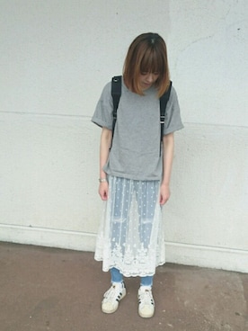 minakoさん（レディース・160cm）の夏コーディネート