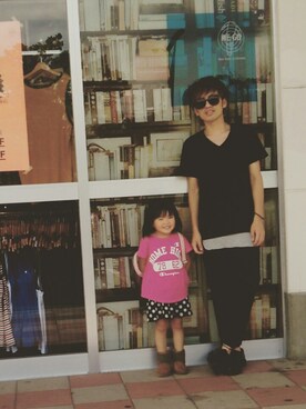 「FREESEAM（フリーシーム）のアイテム」を使った、ドゥ♪さん（メンズ・166cm）の夏コーディネート