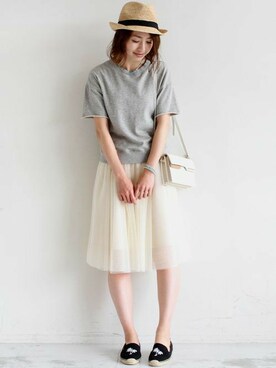 BEAUTY&YOUTH オフィススタッフ 02さん（レディース・163cm）の春コーディネート