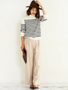 「先行予約」｜BEAUTY&YOUTH オフィススタッフ 02さん（レディース・163cm）の夏コーディネート