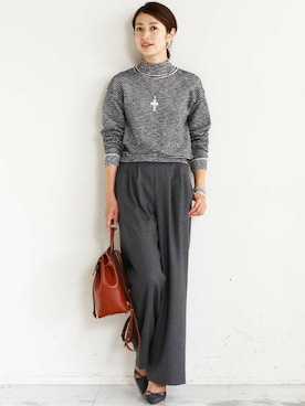 BEAUTY&YOUTH オフィススタッフ 02さん（レディース・163cm）の夏コーディネート