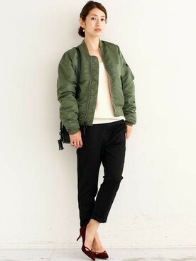「先行予約」｜BEAUTY&YOUTH オフィススタッフ 02さん（レディース・163cm）の夏コーディネート