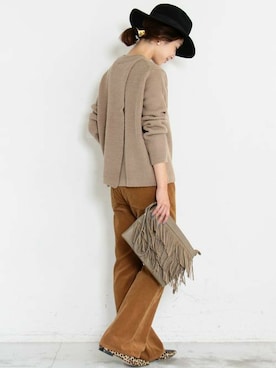 BEAUTY&YOUTH オフィススタッフ 02さん（レディース・163cm）の秋コーディネート