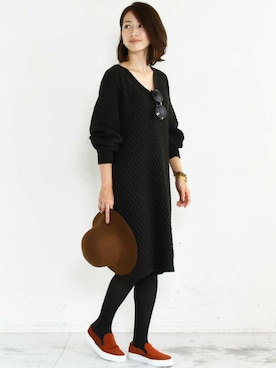 BEAUTY&YOUTH オフィススタッフ 02さん（レディース・163cm）の秋コーディネート