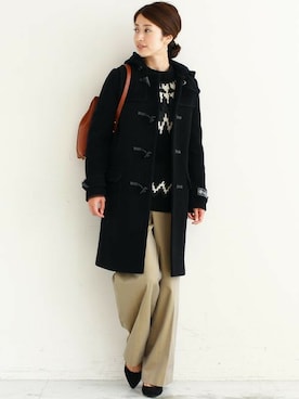 BEAUTY&YOUTH オフィススタッフ 02さん（レディース・163cm）の秋コーディネート