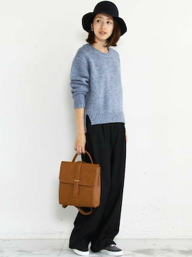 BEAUTY&YOUTH オフィススタッフ 02さん（レディース・163cm）の秋コーディネート