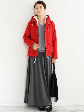 BEAUTY&YOUTH オフィススタッフ 02さん(レディース・163cm)の冬コーディネート