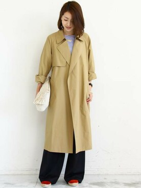「先行予約」｜BEAUTY&YOUTH オフィススタッフ 02さん（レディース・163cm）の冬コーディネート