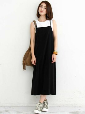 「先行予約」｜BEAUTY&YOUTH オフィススタッフ 02さん（レディース・163cm）の冬コーディネート