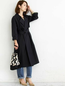 「スウェードパンプス」｜BEAUTY&YOUTH オフィススタッフ 02さん（レディース・163cm）の春コーディネート