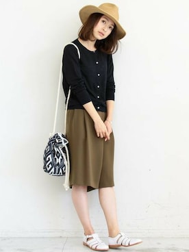 BEAUTY&YOUTH オフィススタッフ 02さん（レディース・163cm）の春コーディネート