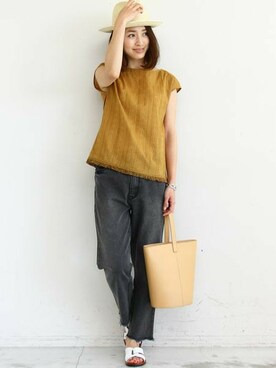 BEAUTY&YOUTH オフィススタッフ 02さん（レディース・163cm）の春コーディネート