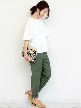 BEAUTY&YOUTH オフィススタッフ 02さん（レディース・163cm）の春コーディネート