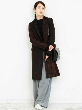 BEAUTY&YOUTH オフィススタッフ 02さん（レディース・163cm）の秋コーディネート