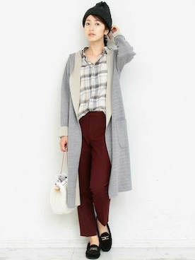 BEAUTY&YOUTH オフィススタッフ 02さん（レディース・163cm）の秋コーディネート