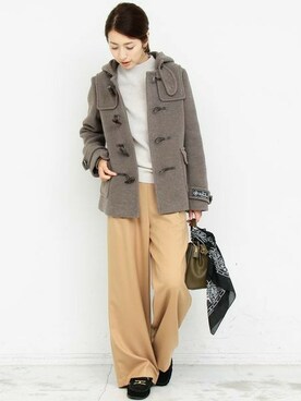 「AMIMOC」｜BEAUTY&YOUTH オフィススタッフ 02さん（レディース・163cm）の秋コーディネート
