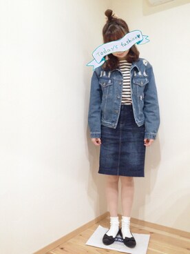 RNさん（レディース・156cm）の春コーディネート