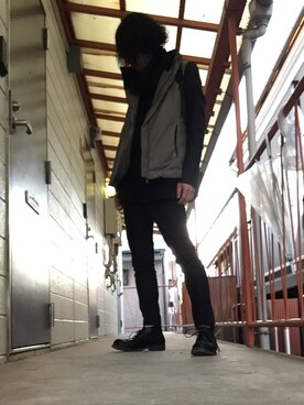 「KAZUYUKI KUMAGAI」｜「アイテム（その他）」を使った、けいすけさん（メンズ・178cm）の冬コーディネート