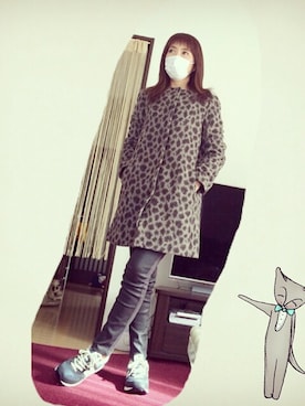 「DEICY（デイシー）のアイテム（その他アウター）」を使った、どらごんみぃさん（レディース・160cm）の冬コーディネート