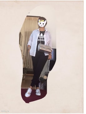 「AS as know as（エーエス アズノウアズ）のアイテム（その他シューズ）」を使った、どらごんみぃさん（レディース・160cm）の春コーディネート