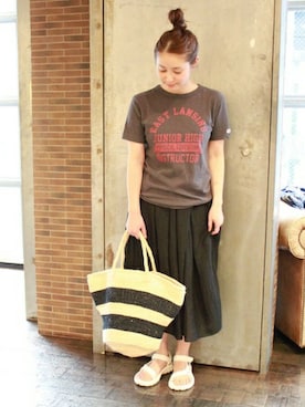 etsukoさん（レディース・156cm）の夏コーディネート