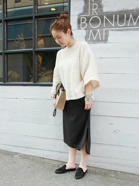 etsukoさん（レディース・155cm）の春コーディネート