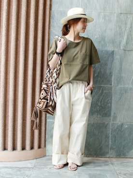 etsukoさん（レディース・155cm）の春コーディネート