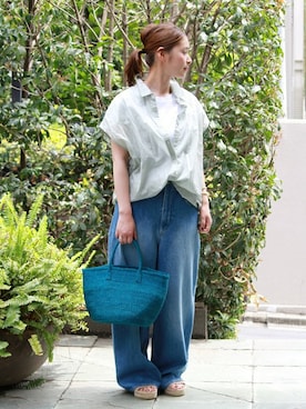 etsukoさん（レディース・155cm）の春コーディネート