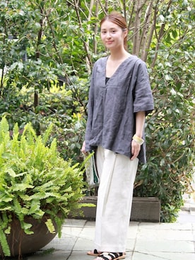 etsukoさん（レディース・155cm）の春コーディネート