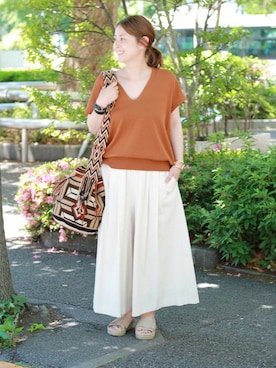 etsukoさん（レディース・155cm）の春コーディネート