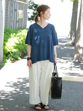 etsukoさん（レディース・155cm）の春コーディネート