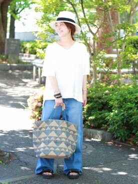 etsukoさん（レディース・155cm）の春コーディネート