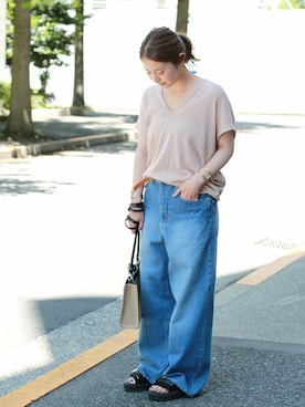 etsukoさん（レディース・155cm）の春コーディネート