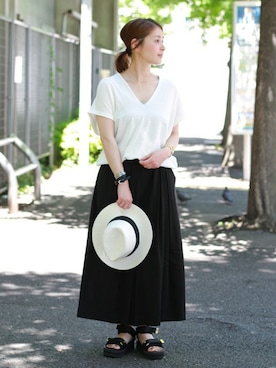 etsukoさん（レディース・155cm）の春コーディネート