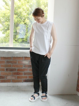 etsukoさん（レディース・155cm）の春コーディネート