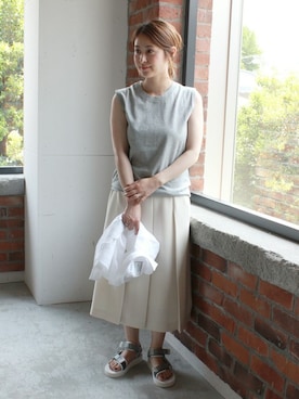 etsukoさん（レディース・155cm）の春コーディネート