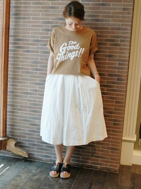 etsukoさん（レディース・155cm）の夏コーディネート