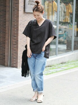 etsukoさん（レディース・155cm）の夏コーディネート