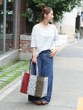 etsukoさん（レディース・155cm）の夏コーディネート