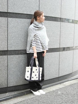 「TEMBEA（テンベア）のアイテム」を使った、etsukoさん（レディース・155cm）の夏コーディネート