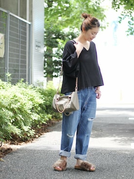 etsukoさん（レディース・155cm）の夏コーディネート