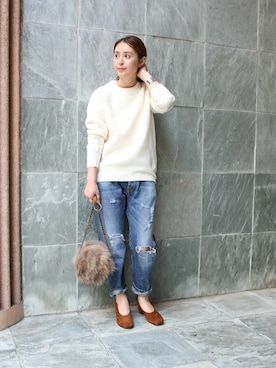 etsukoさん（レディース・155cm）の秋コーディネート