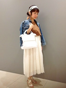 鈴木さん（レディース・149cm）の春コーディネート