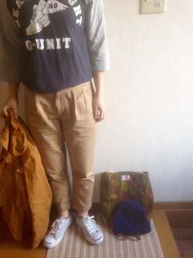 なっちゃんさん（レディース・160cm）の春コーディネート