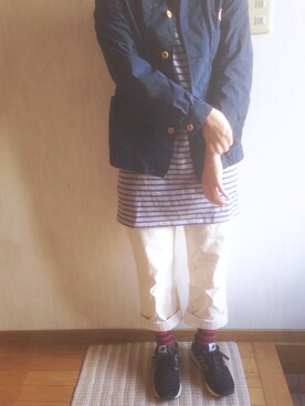 なっちゃんさん（レディース・160cm）の春コーディネート