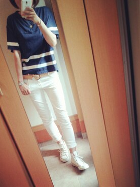 かおりさん(レディース・162cm)の夏コーディネート