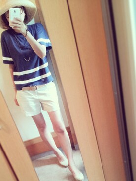 かおりさん（レディース・162cm）の夏コーディネート