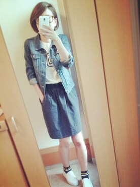 かおりさん（レディース・162cm）の秋コーディネート