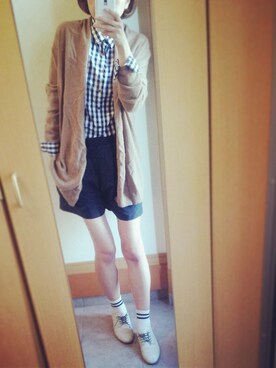 かおりさん（レディース・162cm）の秋コーディネート